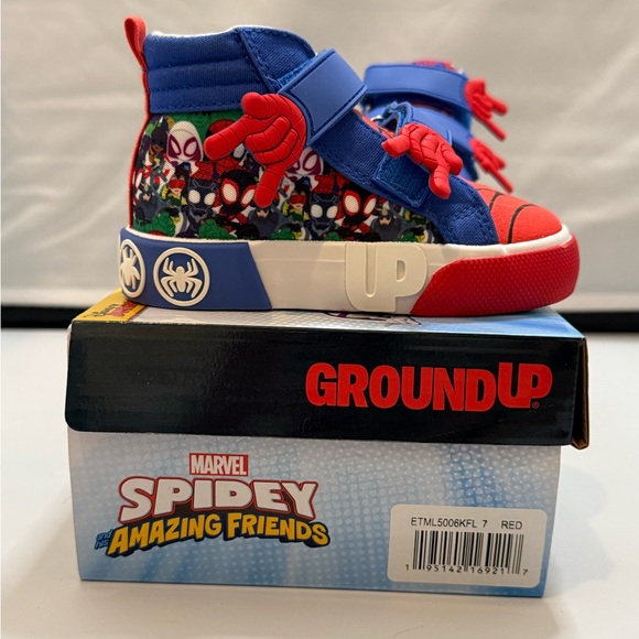 Ground Up | Shoes | Ground Up Spidey Amazing Friends High Top 7c | Poshmark